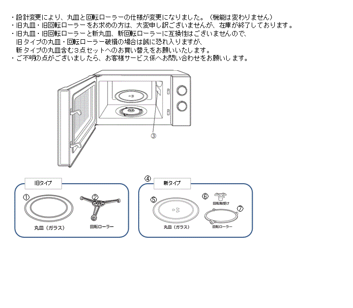 DR-D419 電子レンジ アフターパーツ – ツインバード公式ストア