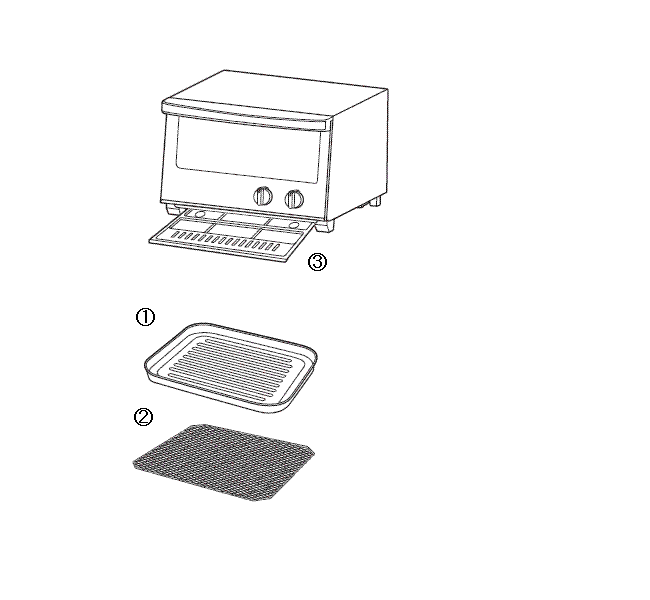 TS-D047 ミラーガラスオーブントースター アフターパーツ TS-D047 ミラーガラスオーブントースター アフターパーツ