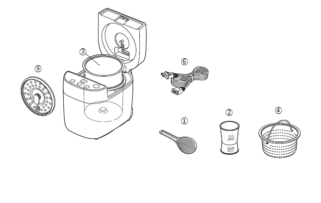 RM-4547W マイコン炊飯ジャー アフターパーツ – ツインバード公式ストア