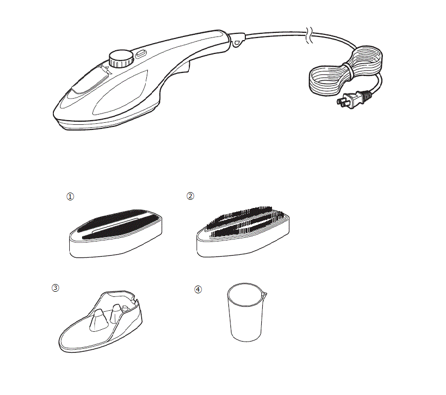 SA-4092 ハンディーアイロン&スチーマー アフターパーツ