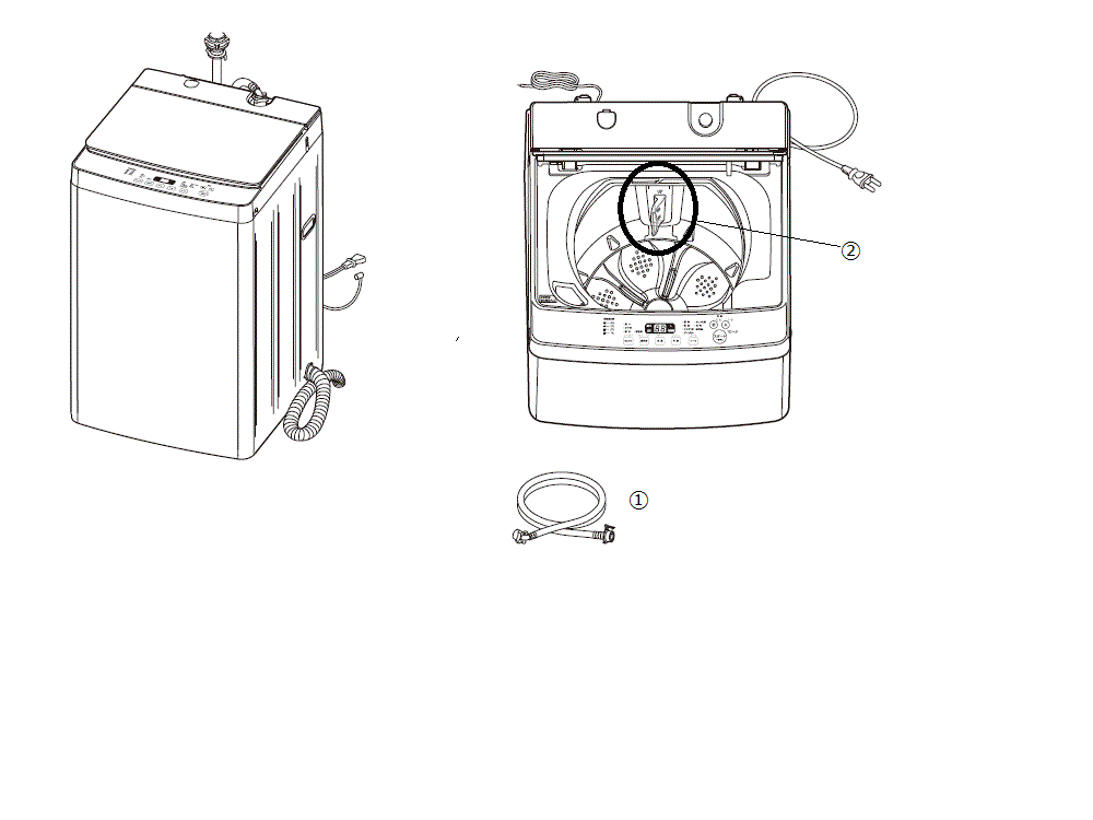 KWM-EC55 全自動電気洗濯機５．５ｋｇ　アフターパーツ