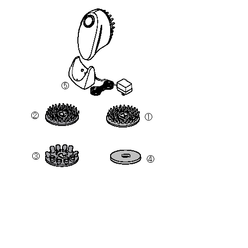 SH-SP16（洗浄用ブラシ（ソフト））アフターパーツ – ツインバード公式