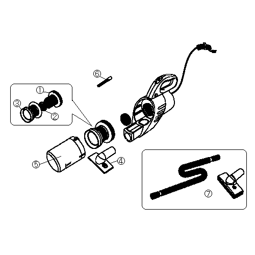 HC-5244 ACハンディークリーナーハンディージェットサイクロン HC-5244 ACハンディークリーナーハンディージェットサイクロン
