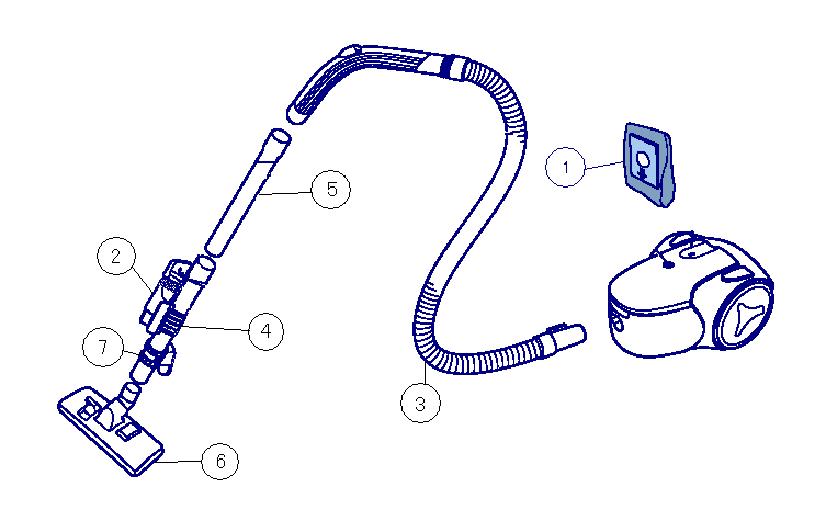 TC-4663 家庭用クリーナー アフターパーツ