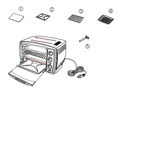 調理機器ノンフライオーブン　TS-4119