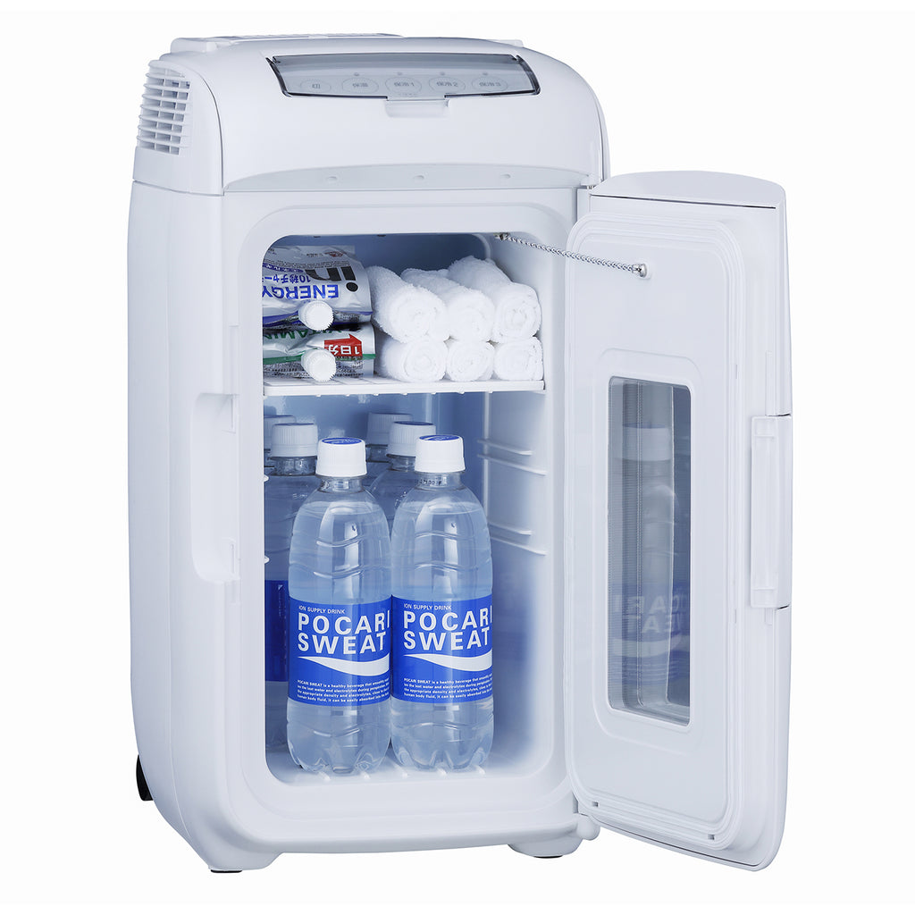 配送無料 HR-EB07W TWINBIRD ホワイト [2電源式ポータブル電子適温ボックス (13L)] 冷蔵庫・冷凍庫 