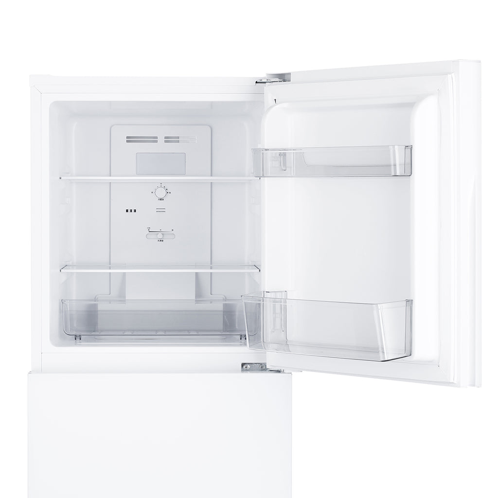 自動霜取り2023年製  ツインバード 2ドア冷凍冷蔵庫  HR-G912 ホワイト