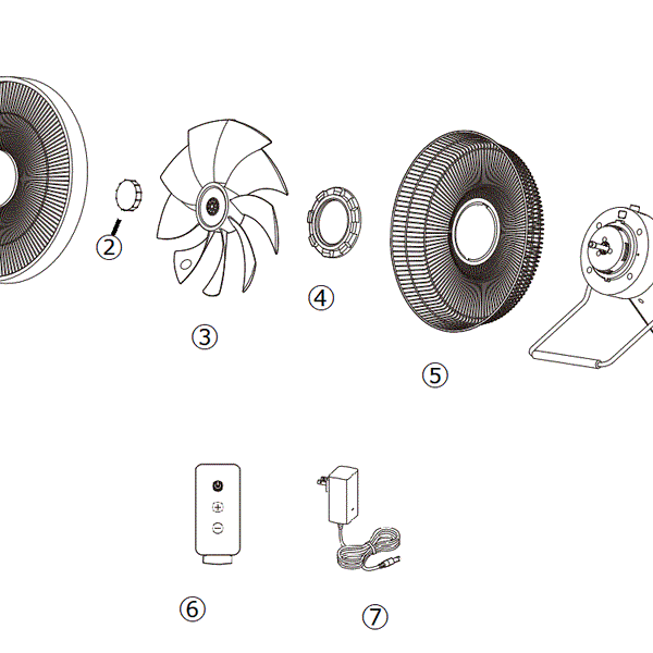 KJ-D783 サーキュレーター アフターパーツ – ツインバード公式ストア
