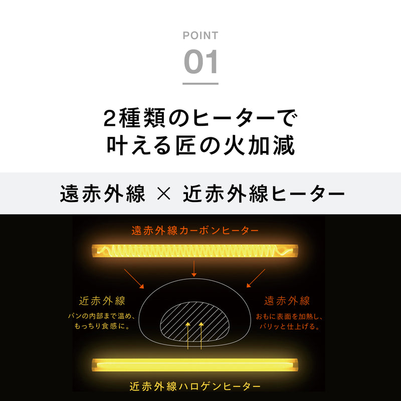 【公式店限定5年保証】匠ブランジェトースター PLUS