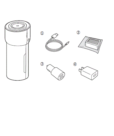 AC-5942 HEPAフィルター付イオン発生器 アフターパーツ