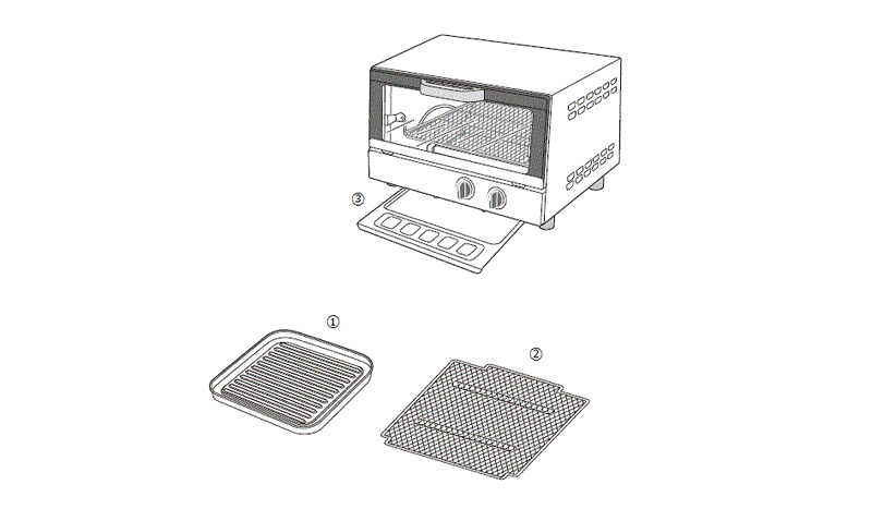 TS-4185 オーブントースター アフターパーツ – ツインバード公式 TS-4185 オーブントースター アフターパーツ – ツインバード公式