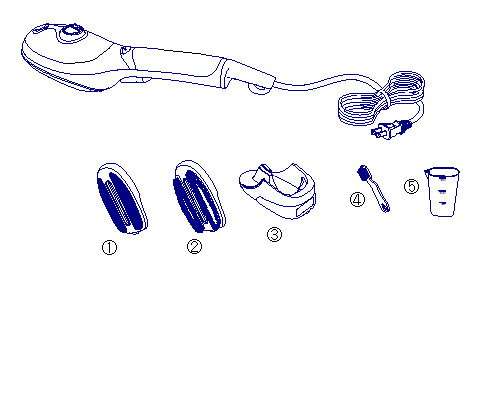 スチーマーセット SA-4084 ハンディアイロン&スチーマー アフターパーツ – ツインバード
