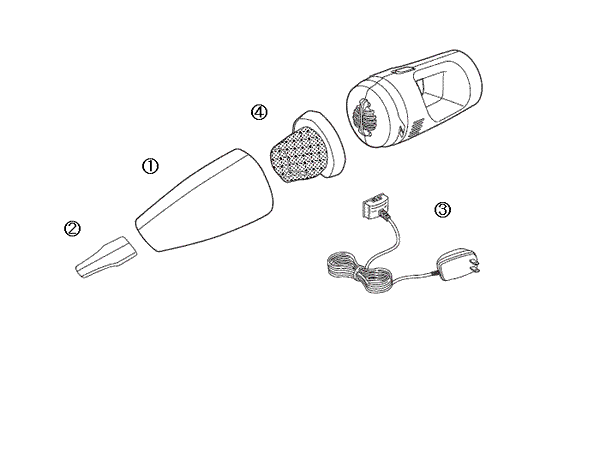 HC-5201 コードレスハンディークリーナー アフターパーツ