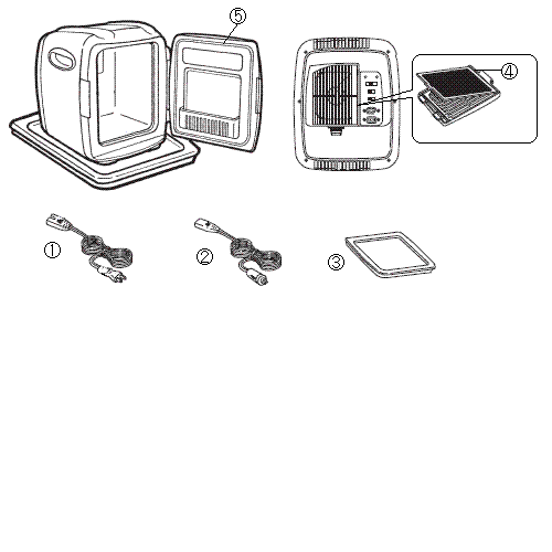 HR-DB06 2電源式コンパクト電子保冷保温ボックスD-CUBE S アフターパーツ – ツインバード公式ストア