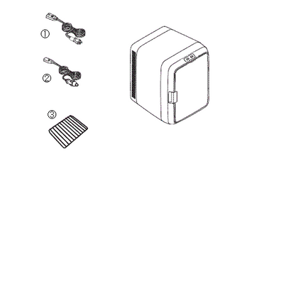 HR-DB08 2電源式ポータブル電子適温ボックスD-CUBE X アフターパーツ – ツインバード公式ストア