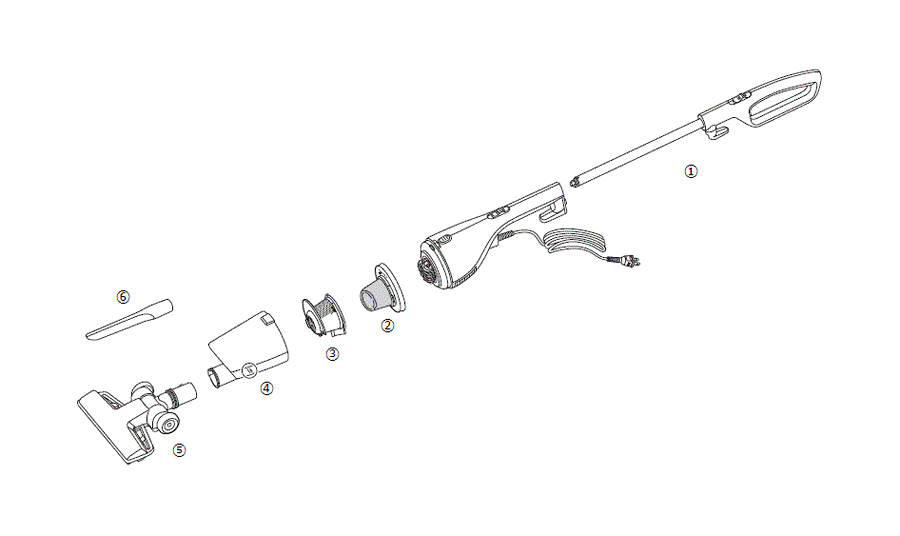 TC-5107 サイクロンスティック型クリーナー アフターパーツ TC-5107 サイクロンスティック型クリーナー アフターパーツ