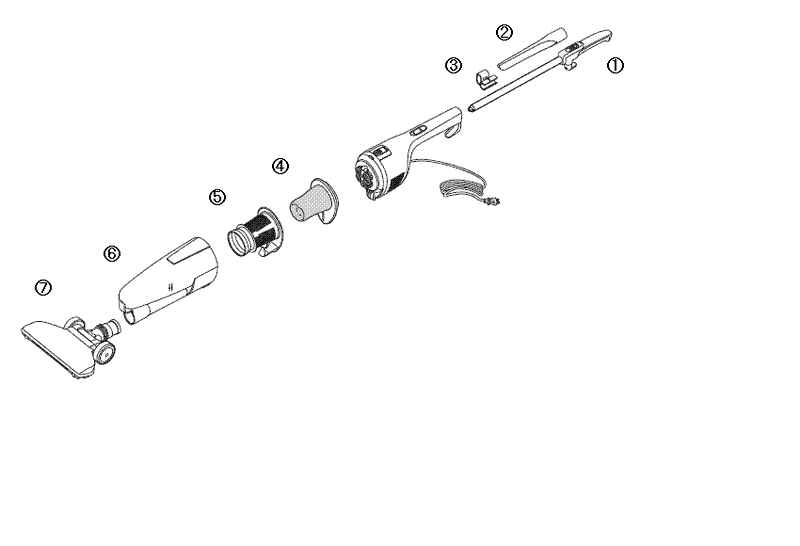 TC-E123 サイクロン スティック型クリーナー アフターパーツ