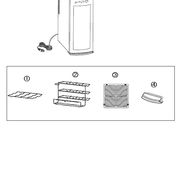 VT-WC12ABK 電子式ワインセラー アフターパーツ – ツインバード公式ストア