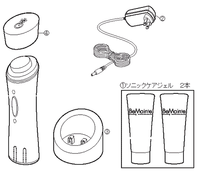 更にさらに、値下げ断行！BeMainte 防水超音波美顔器 SH-B783SW 更にさらに、値下げ断行！BeMainte 防水超音波美顔器 SH-B783SW