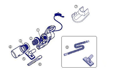 HC-E241 ACハンディークリーナー ハンディージェットサイクロン アフターパーツ – ツインバード公式ストア