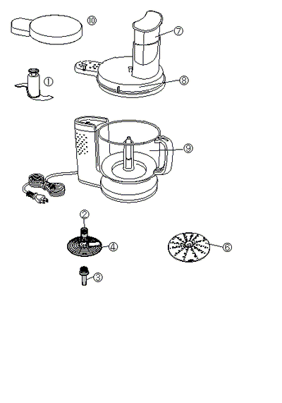 KC-4626 フードプロセッサー アフターパーツ – ツインバード公式ストア