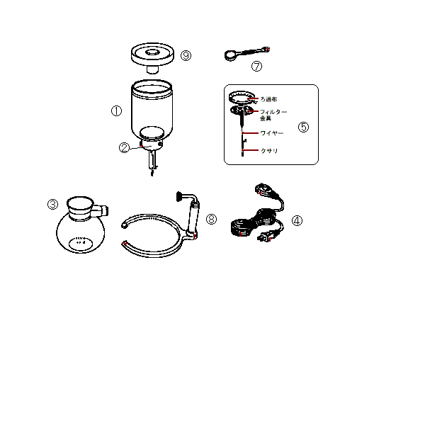 CM-AF67 アフターパーツ – ツインバード公式ストア