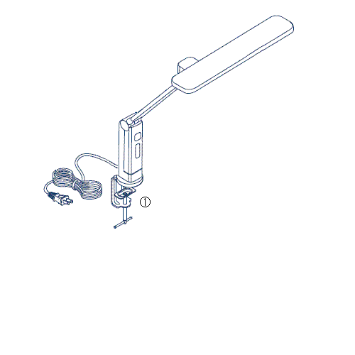 LE-H636 LEDクランプ式デスクライト アフターパーツ – ツインバード