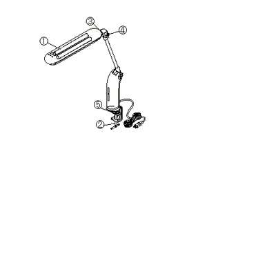 LK-H461 アーム型タッチインバータ蛍光灯 アフターパーツ
